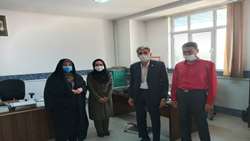 بازدید سرزده دکتر دانائی رئیس دانشگاه علوم پزشکی استان سمنان از شبکه بهداشت و درمان شهرستان سرخه